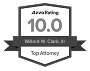 Badge displaying Avvo Rating 10.0, awarded to Wilford H. Clark, III, recognized as a top attorney.